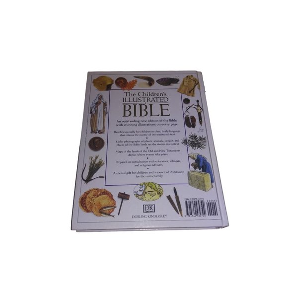 VTG The Children's Illustrated Bible Dorling Kindersley 1994 Child Bible - Picture 2 of 12